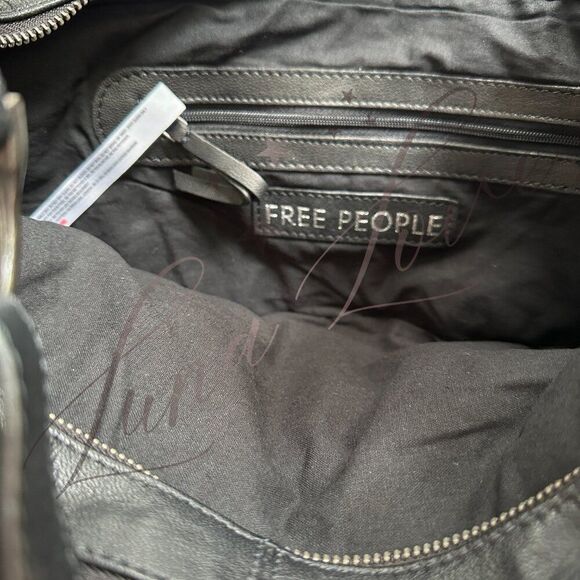 FREE PEOPLE Idle Hands Sling In Black NWT - Picture 7 of 8